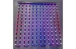 China Customized Flexible LED Pixel Screen for Outdoor Building Background supplier