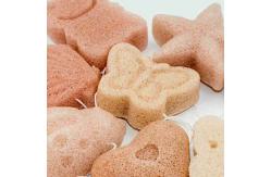 China Blue Gray Gently Exfoliating Konjac Sponge Soft Facial Cleansing Sponge supplier
