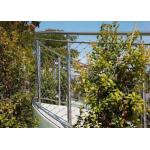 AISI SS304 SS316 Security Architectural Cable Mesh , Stainless Steel Rope Wire Mesh for sale