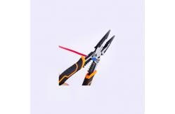 China 220mm Multi Functional Long Nose Pliers Stripper Terminal Crimping Pliers supplier