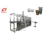 Double Lanes 5Kw Paper Cup Filling Sealing Machine for sale
