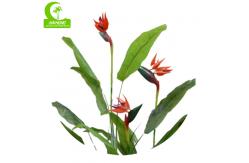 China Hot Sale Artificial Bird Of Paradise Tree With Real Touch Leaves supplier