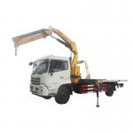 China Runli Factory Euro 2 4x2 diesel Trucks 6 Wheeler Tow Truck Wrecker with Crane for sale