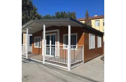 China 40ft Roomy Space Expandable Container House with Terrace Leisure Rest supplier