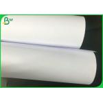 Wide Format 50g 60g 70g White Garment Plotter Paper Roll For Garment Drawing for sale