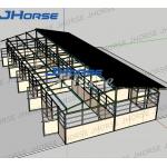 Pine Or Bamboo European Horse Stalls Horse Stable Equipment Wood Pallet For Farms for sale