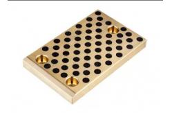 China Cube Copper Brass Graphite Lube Plate Maintenance Free Maintenance Free Plate Bearings supplier