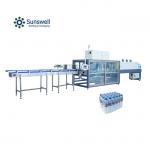 Juice PET Bottle Thermal Contraction Heat Shrink Wrapping Machine Carbonated Drink Linear Shrink Wrap Packing Machine for sale