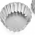                  Rk Bakeware China-5 7/8 X 1 1/2 Fluted Non-Stick Deep Tart / Quiche Pan with Removable Bottom              for sale