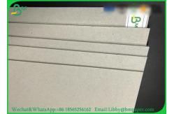 China Laminated Straw Paper Board 2mm 1250gsm Uncoated Grey Chipboard In Sheets supplier