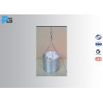 1.8KG Standard Impact Test Vessel IEC60335-2-6 Clause 21.102 With Flat Aluminum Base for sale
