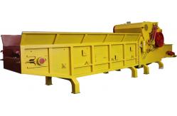 China Tree Cutting Machine Price Industrial Wood Chipper Machine with feeding conveyor supplier