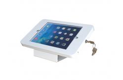 China Metal Steel Ipad Enclosure Kiosk Stand Wall / Table Mounting With Lock / Key supplier