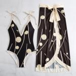 lady's two-piece swimwear Fashionable Swimwear with Bandeau Design for Endless Summer Fun for sale