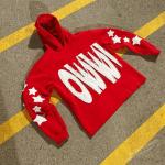 Custom Logo No String Distressed Applique Embroidery Hoodie OEM Service