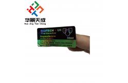 China Red And Green Custom Vial Labels For Precise Labeling Solutions supplier