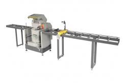 China Adjustable Angle Single Head Saw For Aluminum Metal Alloy Window supplier