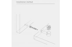 China Wear Resistant Hardware Cam Fitting Screw Quick Disassembly For Flat Packed Furniture supplier