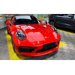 Red Chrome Car Wrap Film Slideable Bubble Free Scratch Resistant