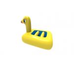 Yellow Duck Inflatable Water Floating Toys On Lake And Ocean for sale