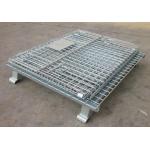 High Visibility Industrial Wire Container  Electrozinc Plated Finish