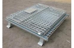 China High Visibility Industrial Wire Container  Electrozinc Plated Finish supplier