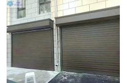 China Remote Control Aluminium Alloy Slat Shutter Roller Doors With PU Infilled supplier