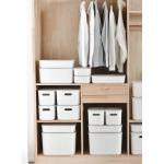 Injection Plastic Storage Organizer Pink Plastic Storage Boxes With Lids