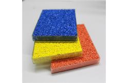 China ODM Eco Friendly SBR Rubber Safety Tiles High Elasticity Synthetic Athletic Track supplier