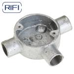 BS4568 Circular Junction Box 3 Way Electrical Conduit Fittings for sale