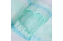 China Baby Super Soft Disposable Cotton Diapers With Elastic Waistbands supplier