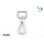 Luggage Hardware Spring Snap Hook , Swivel Snap Hooks Wear Resistance