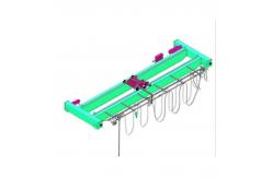 China Customized Steel Single Double Girder Overhead Crane With Electric Hoist supplier