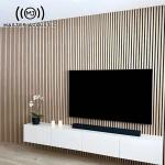 Slat Acoustic Panels Acoustic Panel Manufacturers for Ceiling and Wall Design for sale