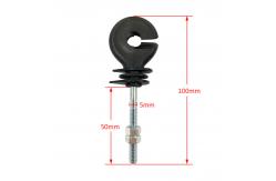 China Agricultural Garden Electric Fence Offset Ring Insulators Posts Wire Screw supplier