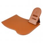 ODM Water Resistant Wireless Charging Mouse Pad With Phone Holder Leather Material