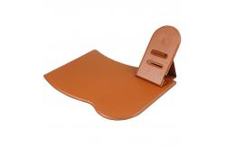 China ODM Water Resistant Wireless Charging Mouse Pad With Phone Holder Leather Material supplier