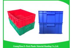China Rectangle Folding Large Plastic Storage Boxes , Big Plastic Containers Eco - Friendly supplier