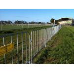 Temporary Road Crowd Control Barrier Fence Systems / Line Control Police Barriers