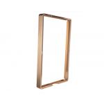 Anodised Customized Industrial Aluminium Profile TV Frame / Photo Snap Frame for sale