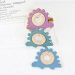 Multi Color Silicone Children Wooden Toys Wristband For Infant for sale