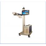 High Speed Flying Laser Plastic PVC Pipe Printing Machine With Touch Screen for sale