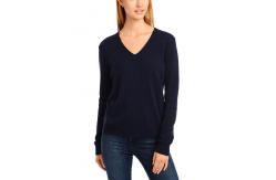 China Soft Knit Cashmere Sweater Women'S Pullover Sweater For Autumn / Winter supplier