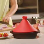 ECO-Friendly Flexible Cooker Silicone Pot Morocca Microwave Safe Heat Resistant Tajine Cuisine Steamer for sale