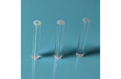 China 2x0.25x12mm Flared End Quartz Glass Tube For Optical Fiber Protection supplier