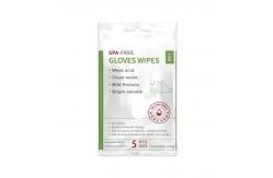 China Non Woven Clean Wipes Washing Cat Spa Free Herbal Glove Five Fingers Message supplier