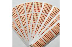 China Custom Printing Matte Thick Textured Paper Candle Sticker Labels supplier