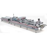 Automatic Folder Gluer for 4 corner / 6 corner box with Crash bottom and Pre folding width 880mm for sale