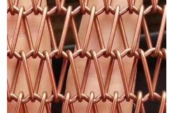 China T316 3mm Architectural Woven Wire Mesh Decorative Building Facades Cladding supplier
