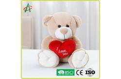 China Angelber 33cm Teddy Bear Hugging A Heart Super Soft 100 Safe Material supplier